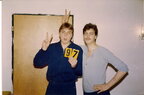 links  Friedel Kamps  rechts Michel Korbel
