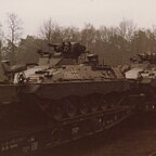 1984 - Verladen der SPz Marder nach Bergen Lager Hoersten
