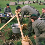 Die 2- 173 im Biwak 1989 1