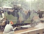 Panzer waschen